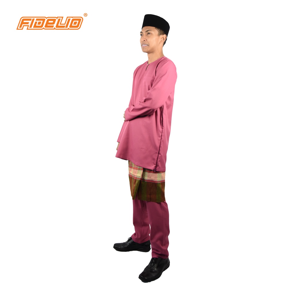 Jaspar Mordern Fit Baju Johor Teluk Belanga - Purple(C)