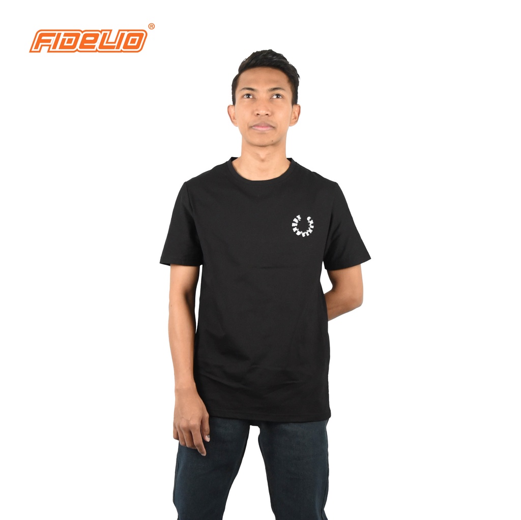 FIDELIO Alpha Circular Graphic Tees/Black(A)