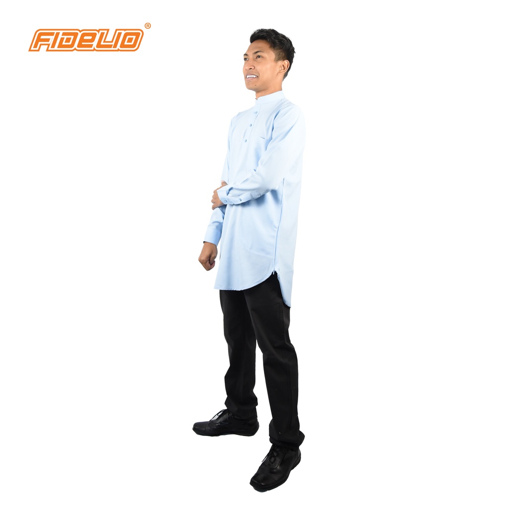 JASPAR Modern Kurta Top - LIGHT BLUE(E)