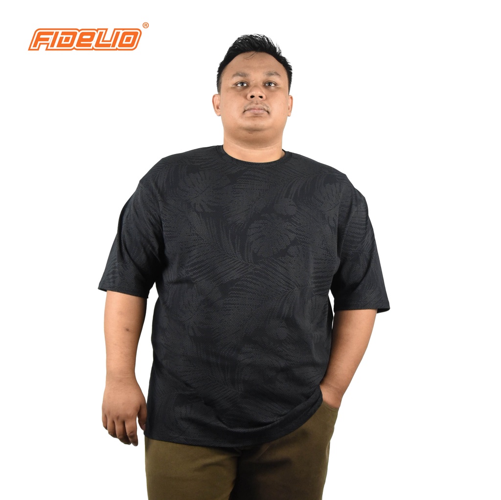 FIDELIO PLUS Full Printed Graphic Tees - BLACK(5)