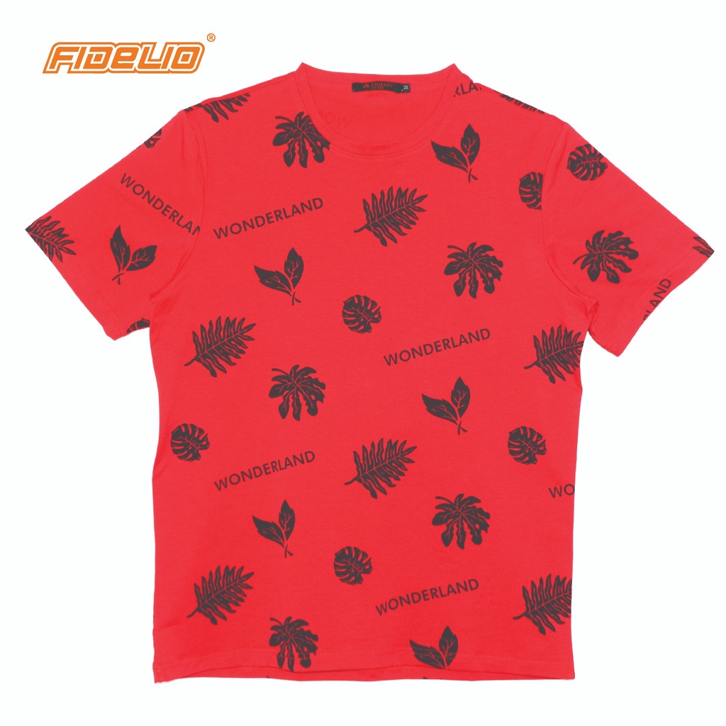 FIDELIO Wonderland Graphic Tee -Red