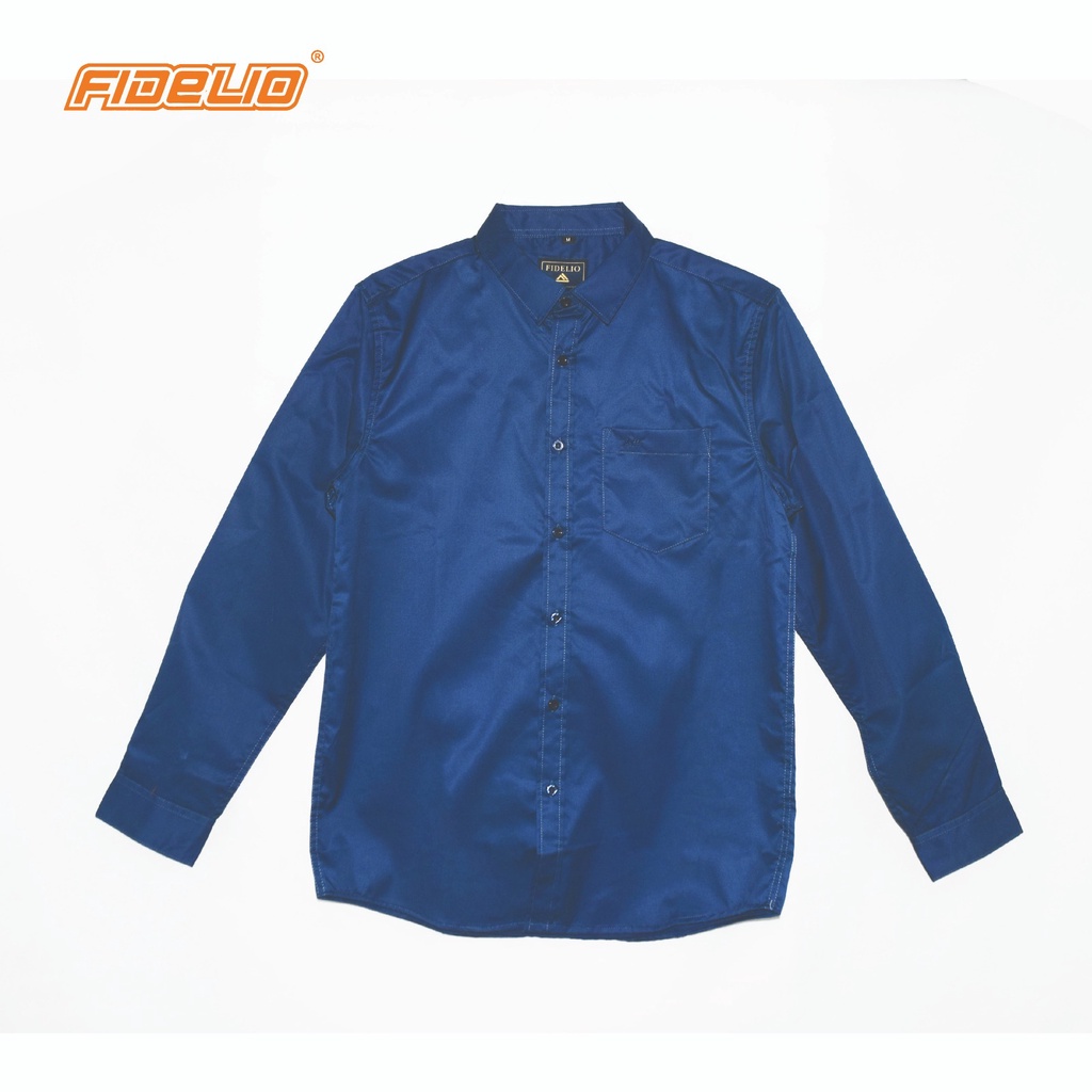 FIDELIO Basic Long Sleeves Shirts -Navy