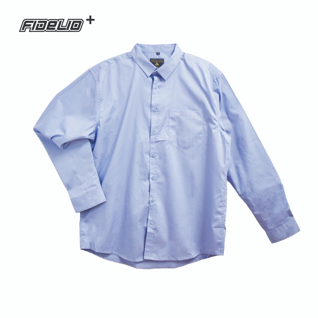 FIDELIO PLUS Basic Long Sleeves Shirts -Light Blue