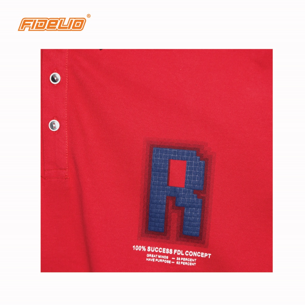 Fidelio Plus Success Concept Polo Tees -Red