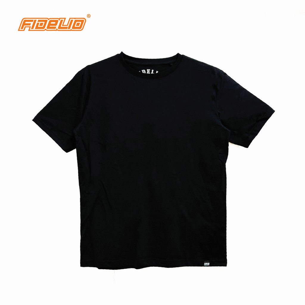 Fidelio Basic Plain Tees -Black