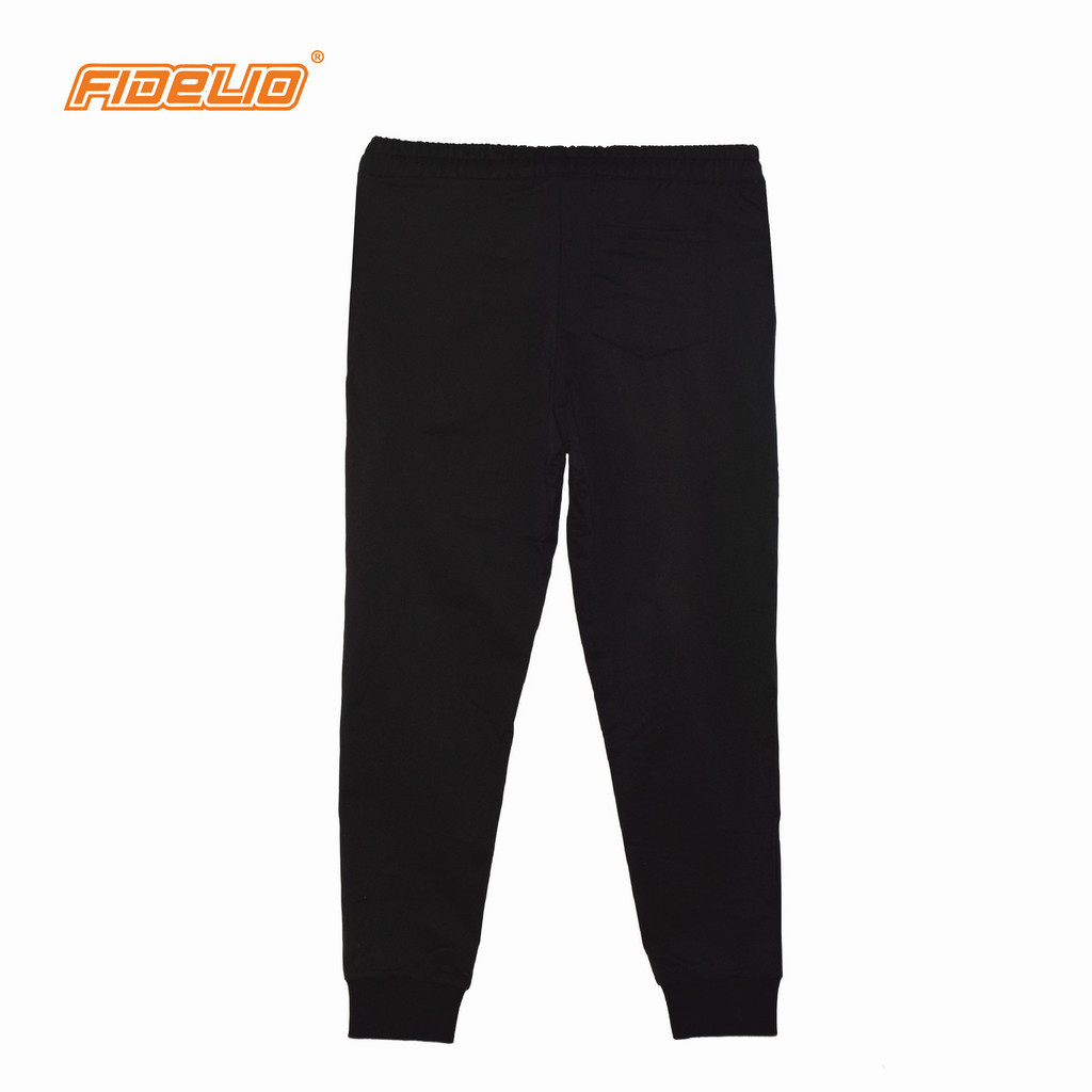 FIT IN Basic Jogger Sweat Pants -Black