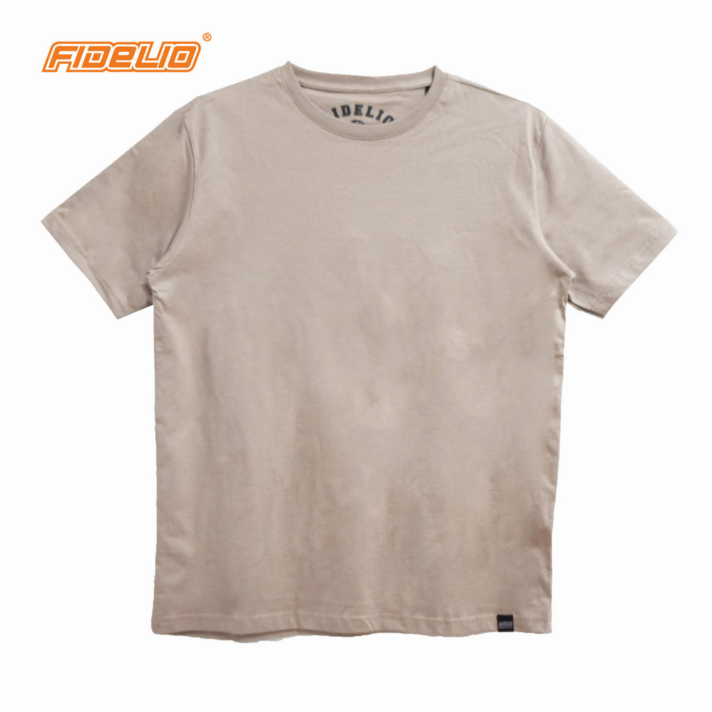 Fidelio Basic Plain Tees -Khaki