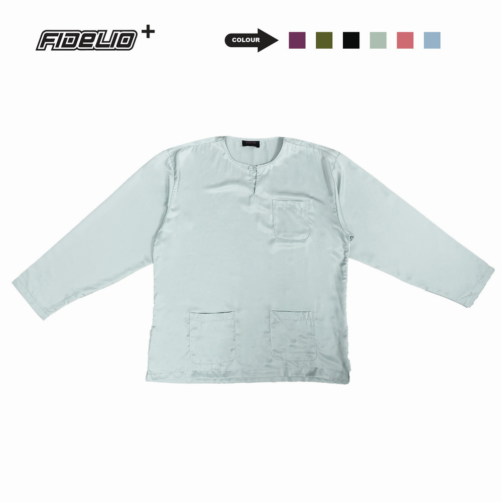 JASPAR Plus Size Modern Baju Johor Teluk Belanga -Light Green