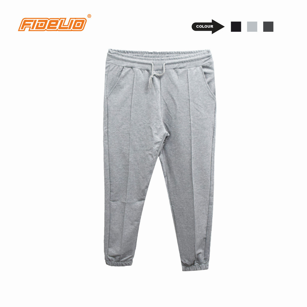 FIT IN Sweat Jogger Pants -Light Grey
