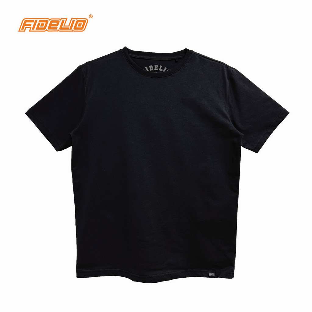 Fidelio Basic Plain Tees -Charcoal