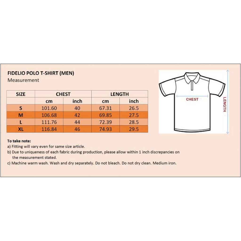 Fidelio Basic Pocket Polo Tees -Water Blue