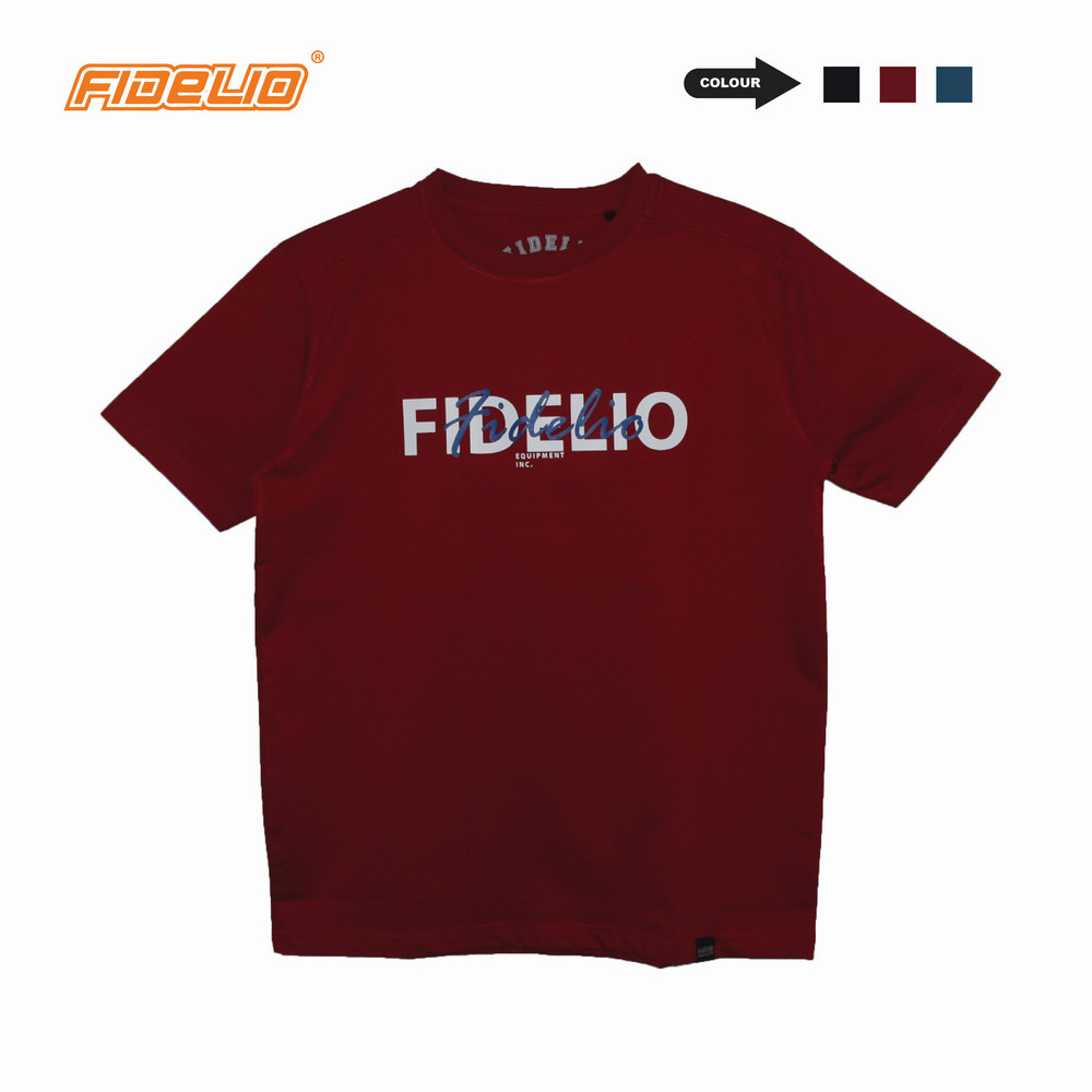 Fidelio Graphic Tee - Maroon