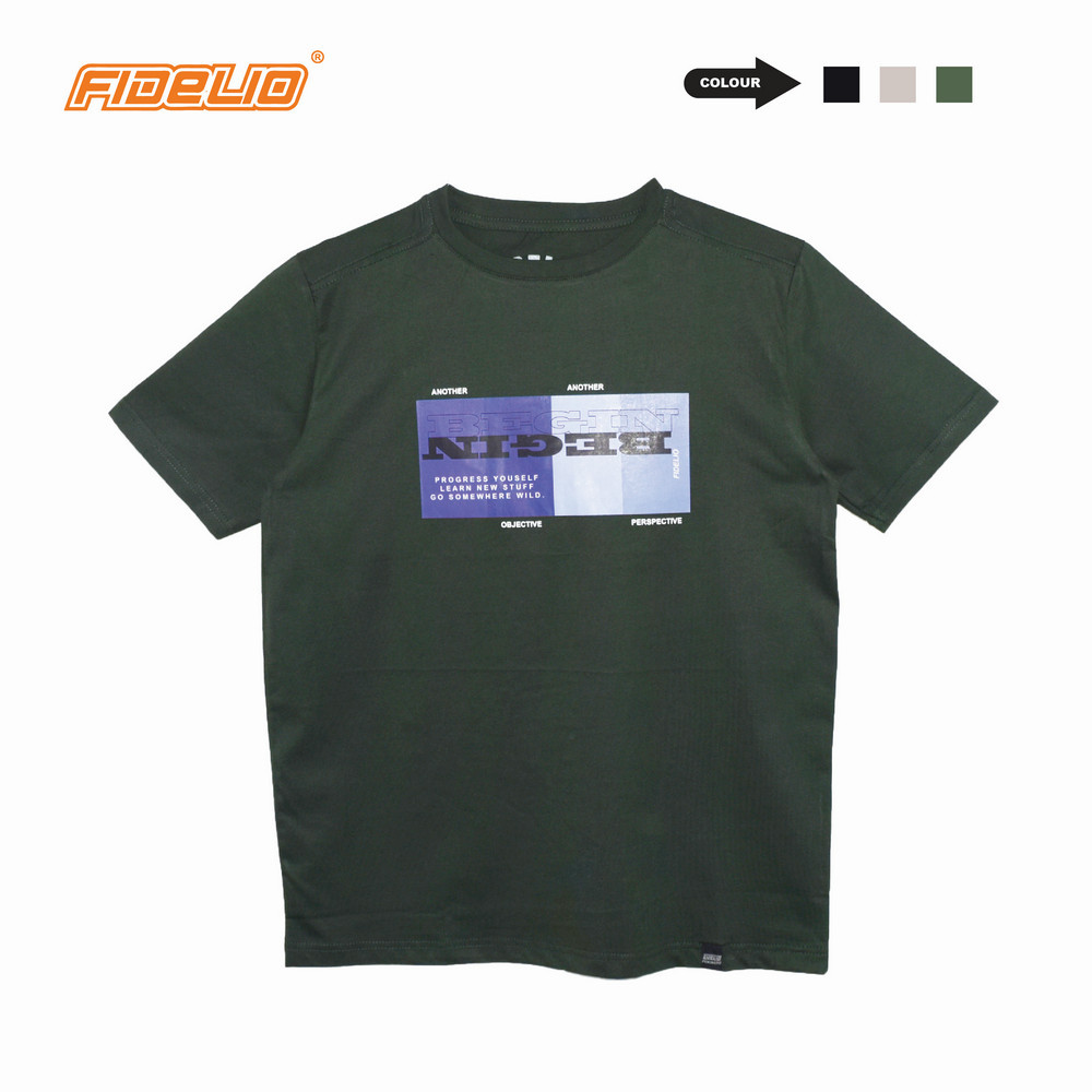 Fidelio Graphic Tee - Army Green