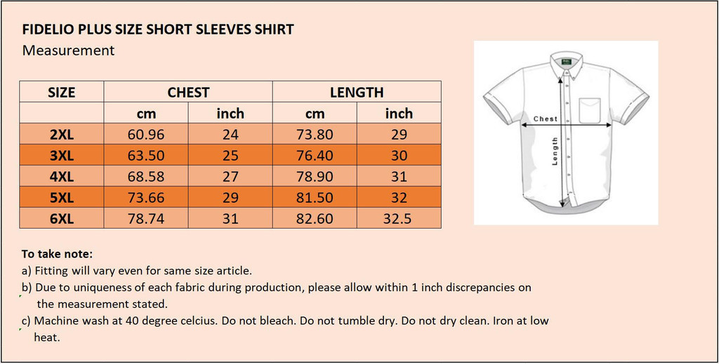 Fidelio Plus Size Basic Business Short Sleeve Shirts -Brown