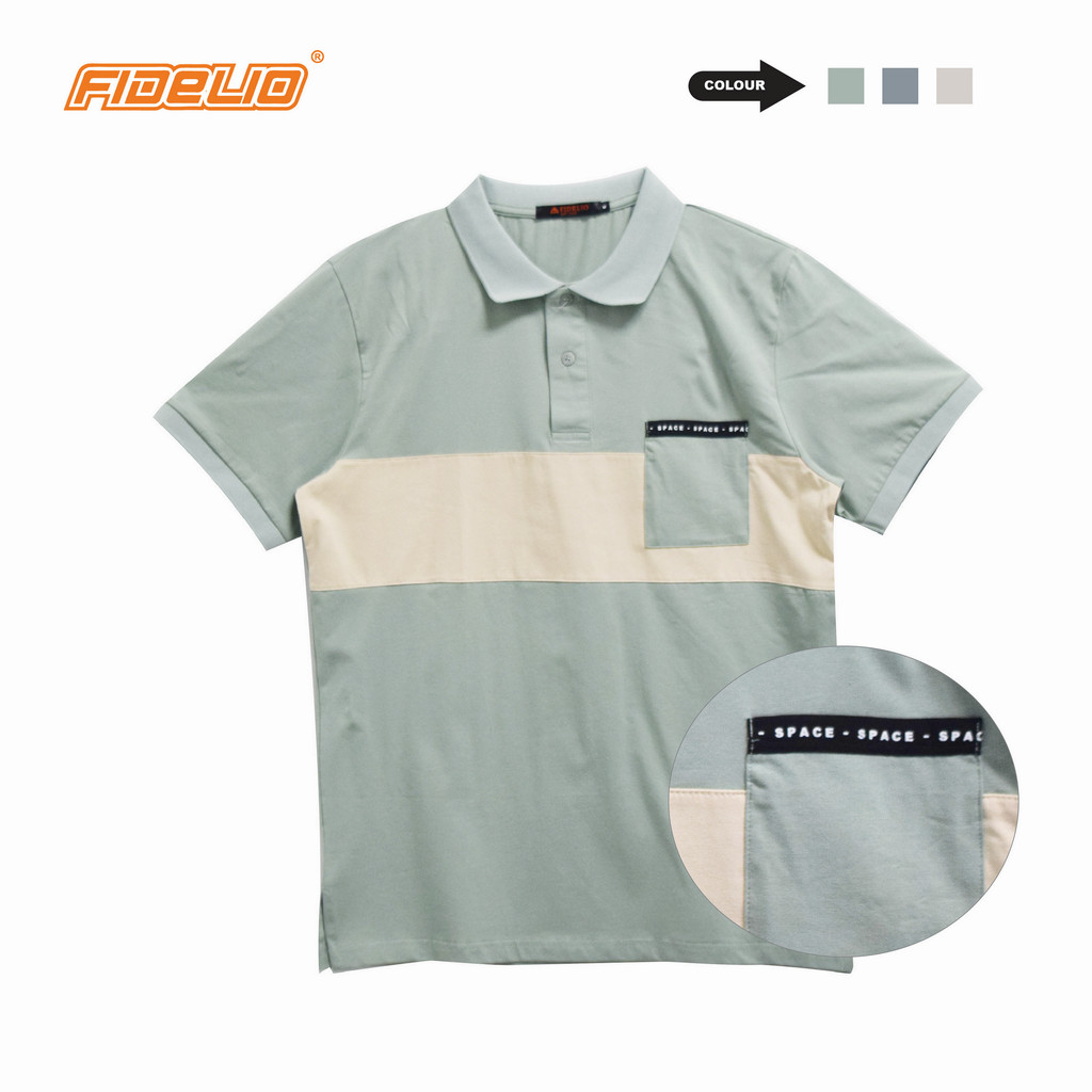 Fidelio Space Blocks Polo Tees