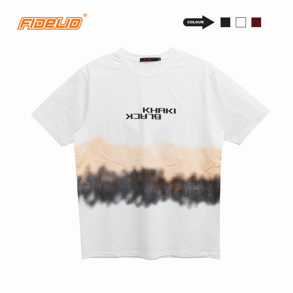 Fidelio Gradient Graphic Tees - White