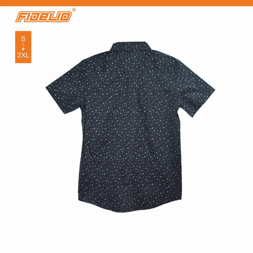 Fidelio Micro-Printed Short Sleeve Shirts