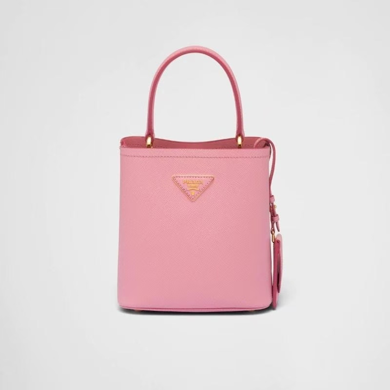 PRADAパニエ サフィアーノレザー スモールバッグ