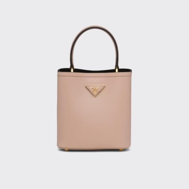 PRADAパニエ サフィアーノレザー スモールバッグ