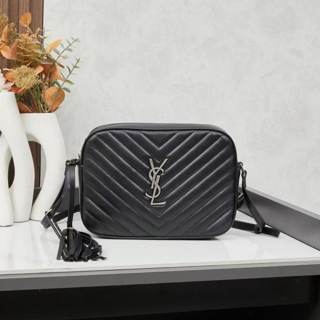 SAINT LAURENT*LOU ルー キルティング カメラバッグ