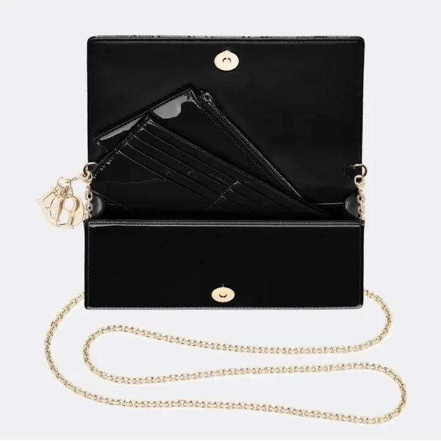 19/20AW Dior(ディオール) カーフスキン Lady Dior クラッチ