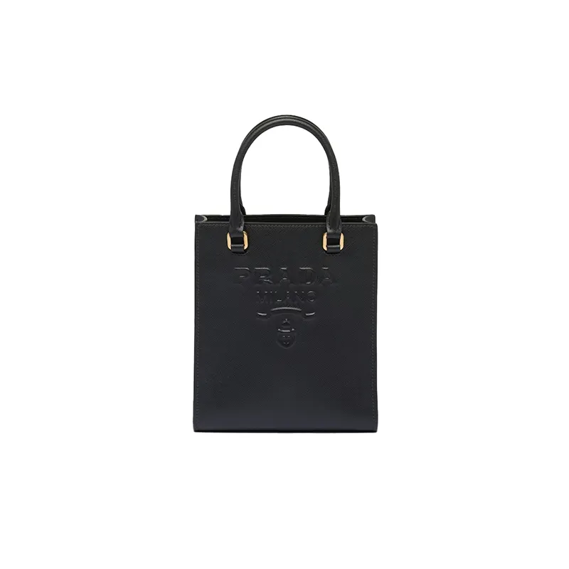 PRADA(プラダ) サフィアーノ」（牛革）スモールハンドバッグ