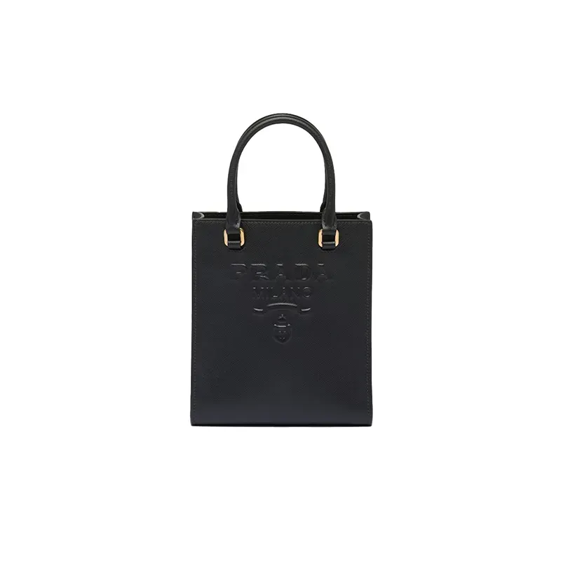 PRADA(プラダ) サフィアーノ」（牛革）スモールハンドバッグ