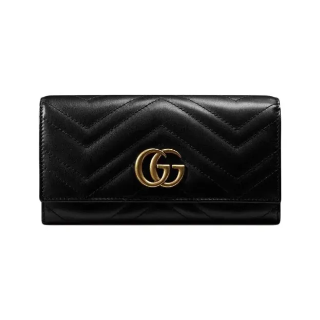 GUCCI(グッチ) 〔GGマーモント〕 コンチネンタルウォレット