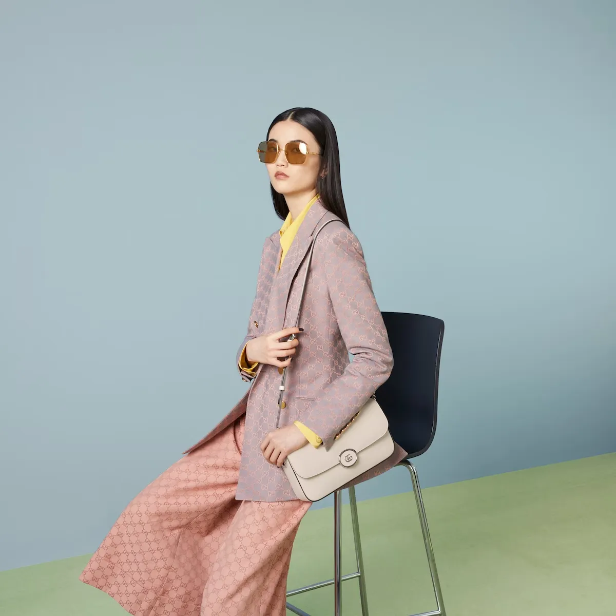 GUCCI (グッチ)  〔PETITE GG〕スモール ショルダーバッグ