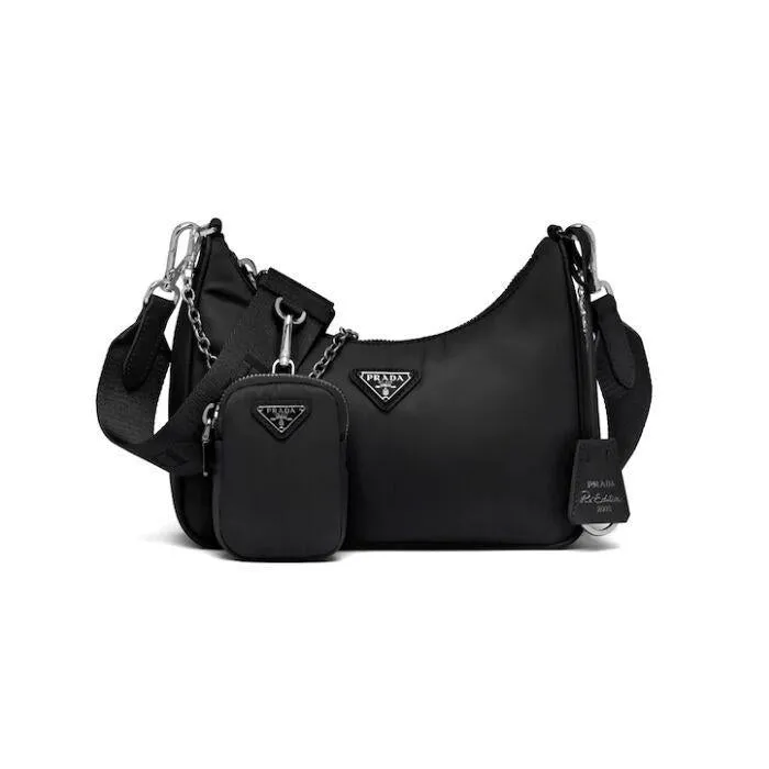 PRADA(プラダ) Re-Edition 2005 ナイロン ショルダーバッグ ブラック