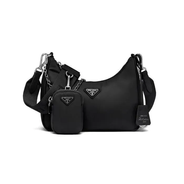PRADA(プラダ) Re-Edition 2005 ナイロン ショルダーバッグ ブラック