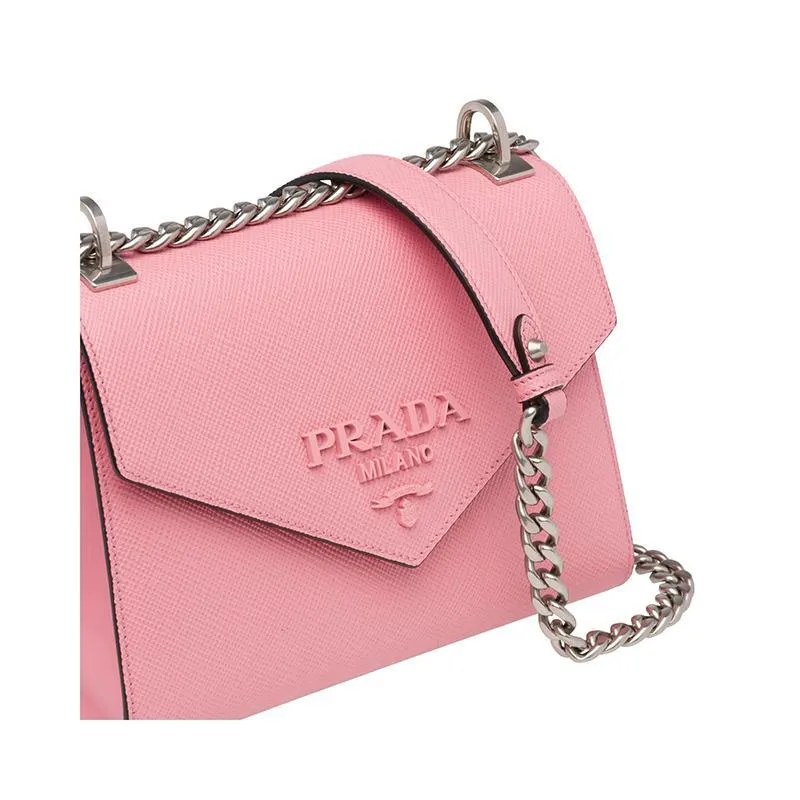 PRADA(プラダ) モノクロームバッグ ピンク