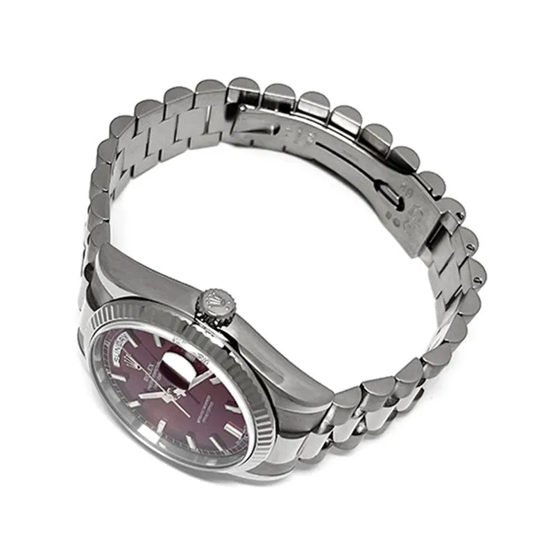 ロレックス デイデイト 118239 チェリー文字盤