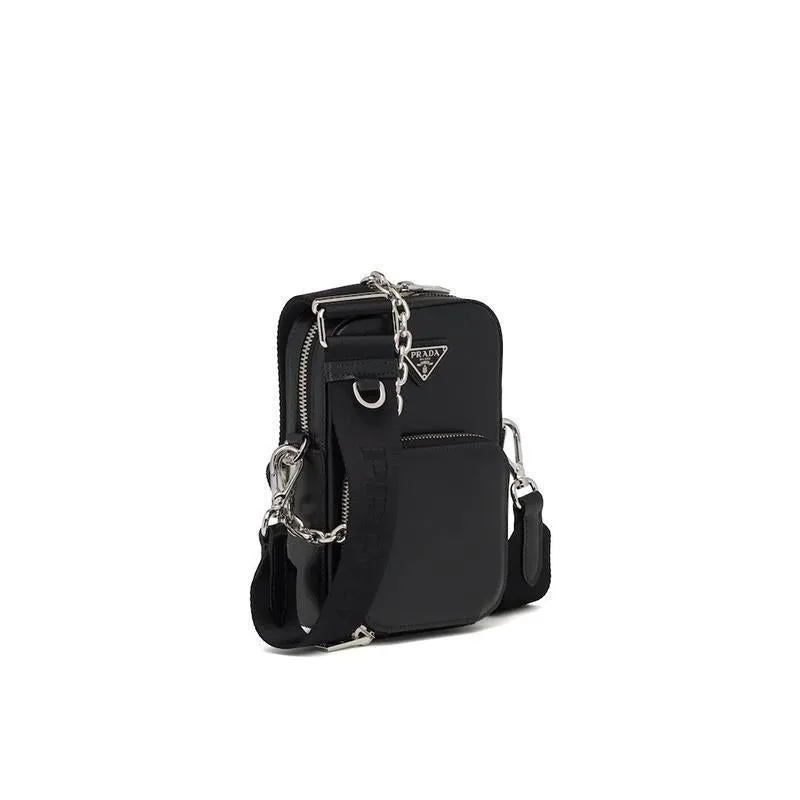 PRADA(プラダ) サフィアーノレザー ミニバッグ ブラック