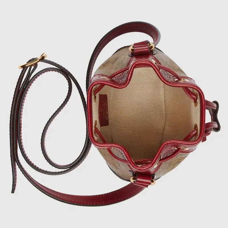 DORAEMON x GUCCI ミニ バケットバッグ