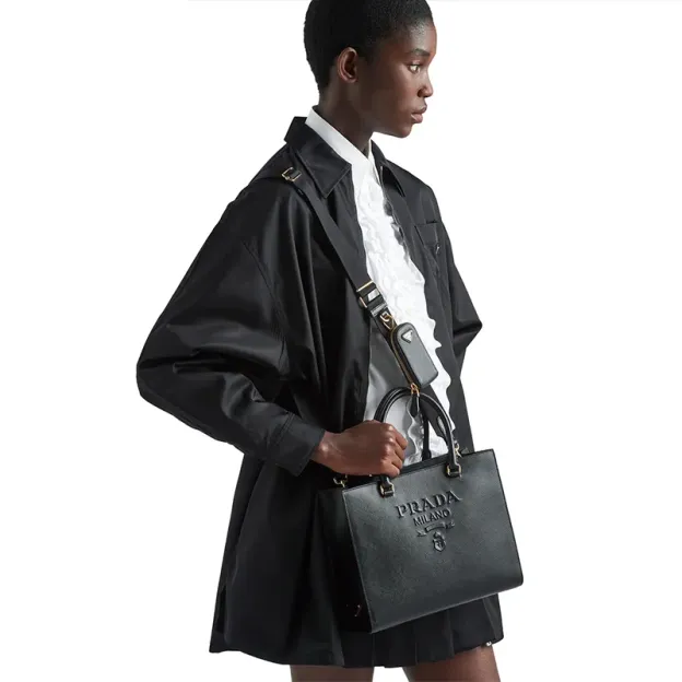 PRADA(プラダ)  ミディアム サフィアーノレザー ハンドバッグ