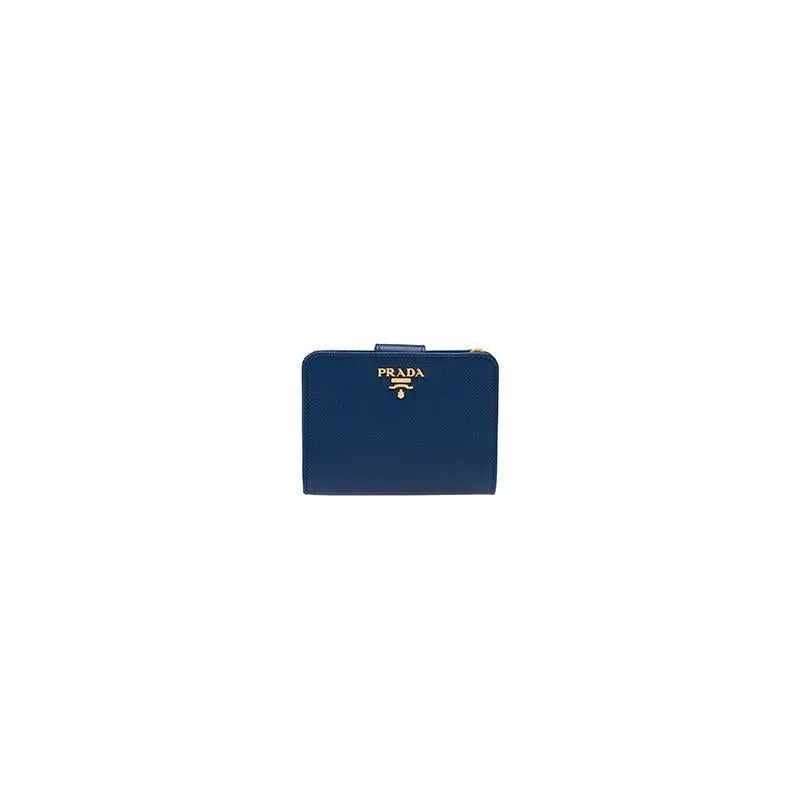PRADA(プラダ) サフィアーノレザー 財布 ネイビー