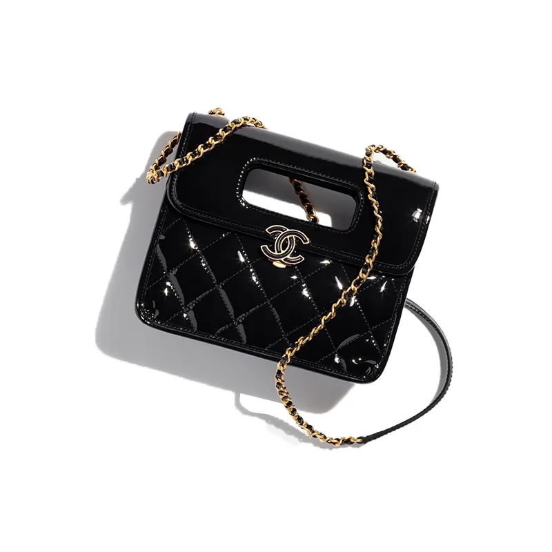 CHANEL (シャネル) トップハンドル ミニ フラップ バッグ