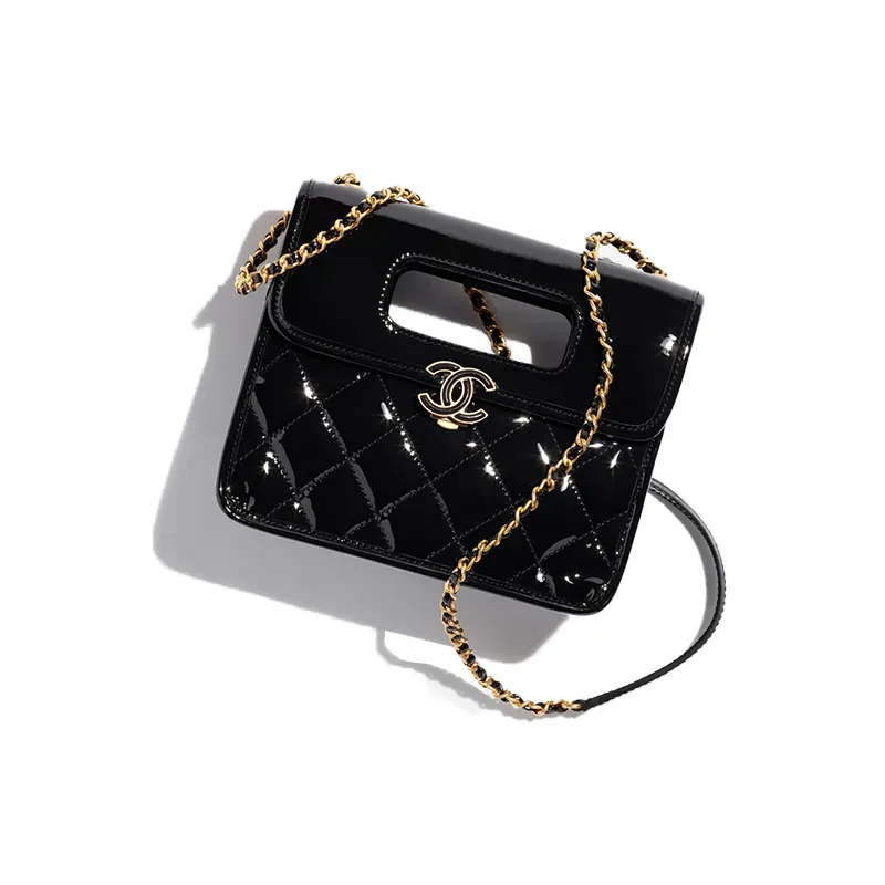 CHANEL (シャネル) トップハンドル ミニ フラップ バッグ