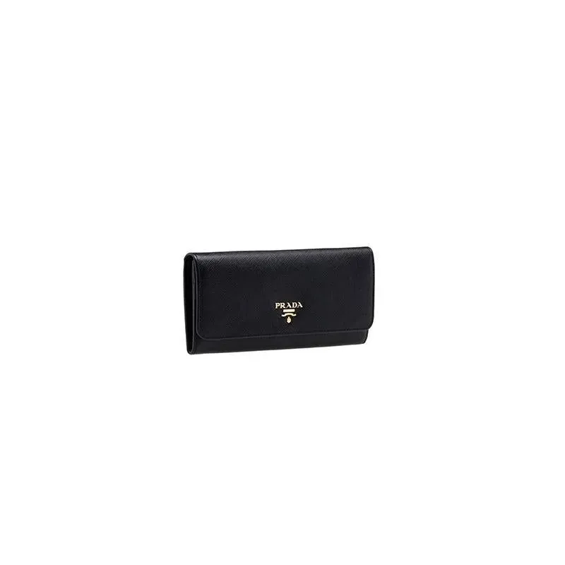 PRADA(プラダ) サフィアーノレザー 財布 ブラック