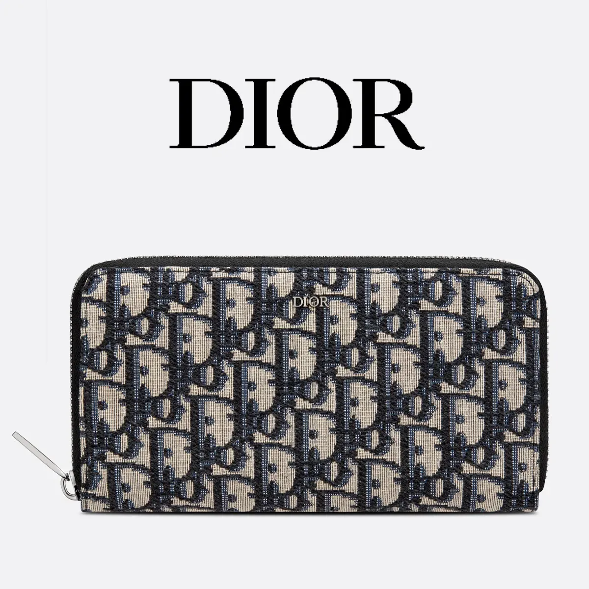 DIOR*オブリークジャガード ロングウォレット*モノグラム財布