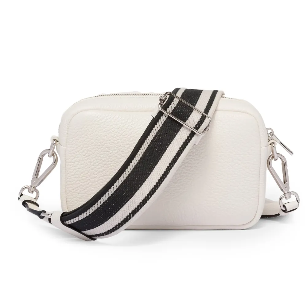 PRADA(プラダ) レザー ショルダーバッグ ホワイト