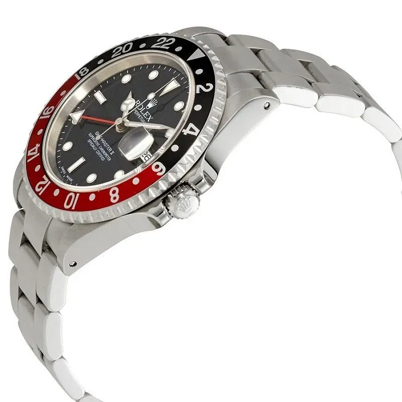 ROLEXロレックスグリニッジタイプ2赤と黒のコーラリング16710COKE