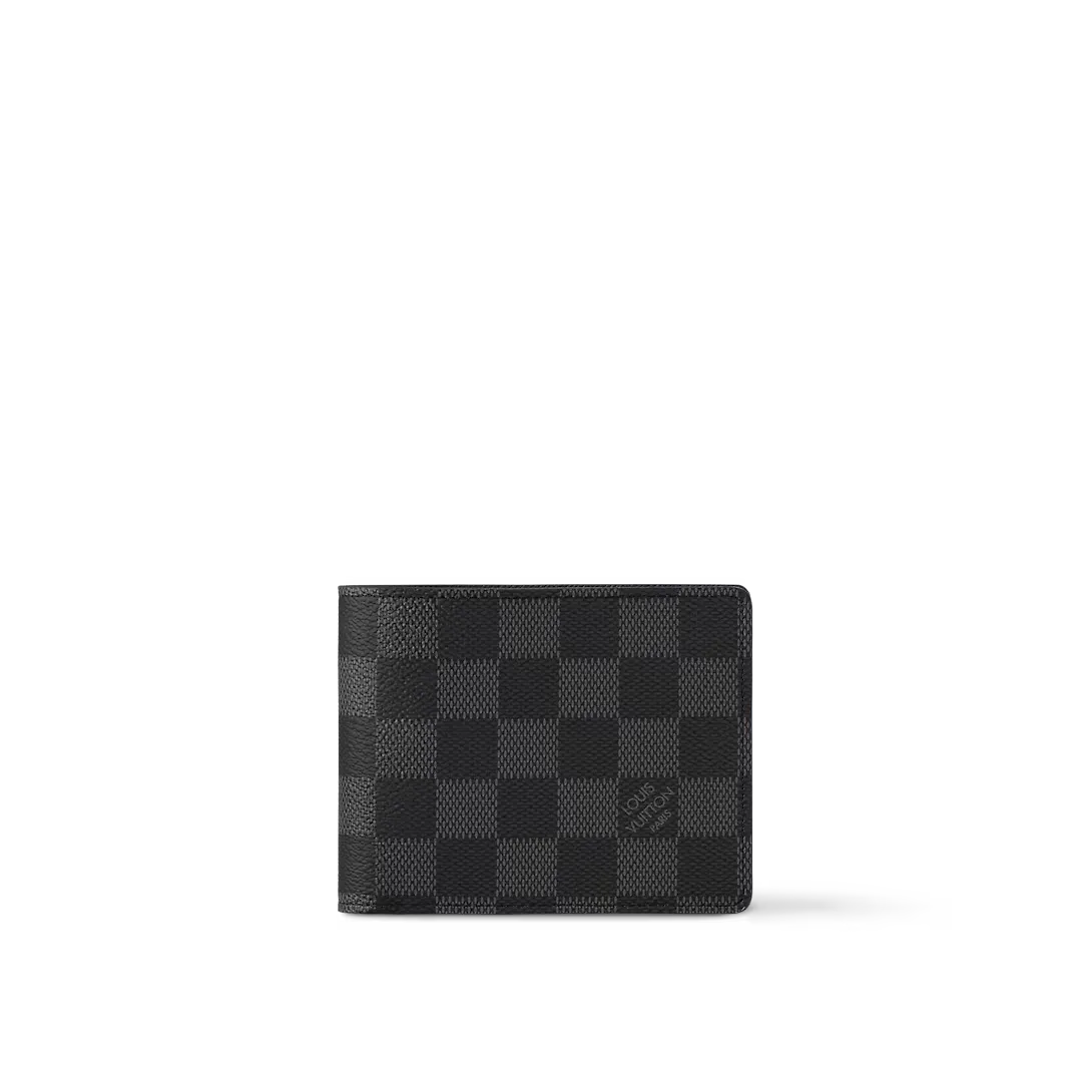 LOUIS VUITTON（ルイヴィトン）ポルトフォイユミュルティプル--チェック柄
