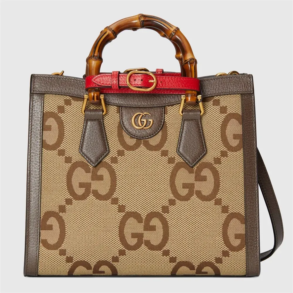 GUCCI(グッチ)〔グッチ ダイアナ〕ジャンボGG スモール トートバッグ