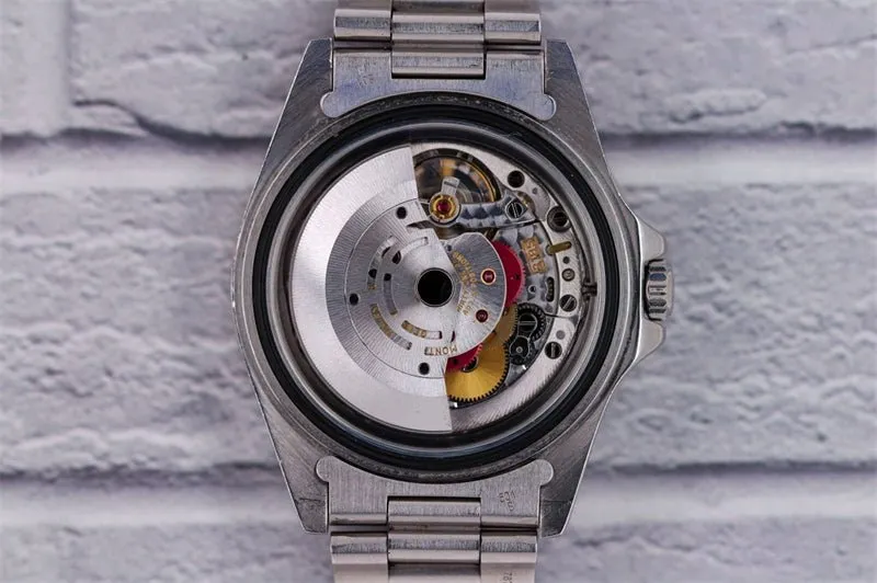 ROLEXロレックスグリニッジタイプ2赤と黒のコーラリング16710COKE