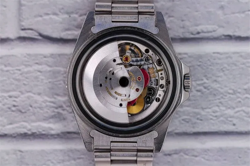 ROLEXロレックスグリニッジタイプ2赤と黒のコーラリング16710COKE