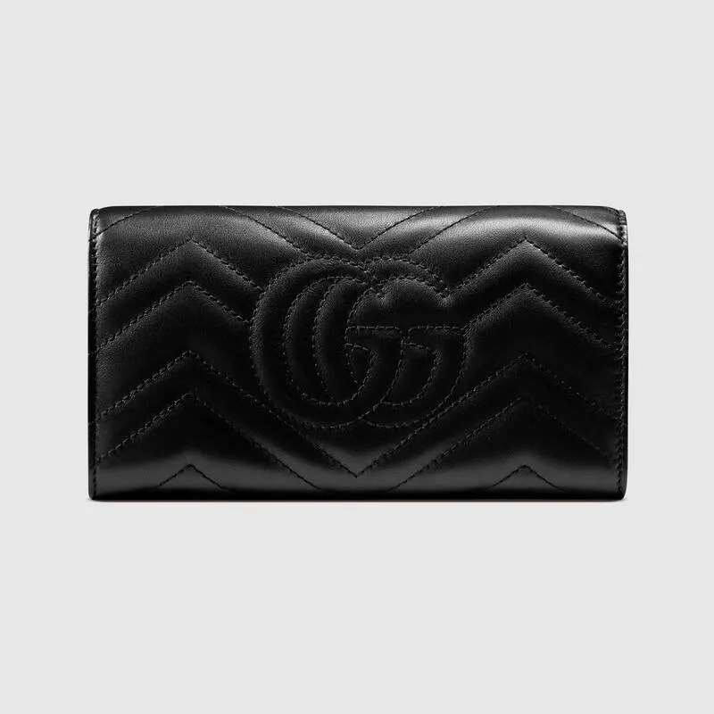 GUCCI(グッチ) 〔GGマーモント〕 コンチネンタルウォレット