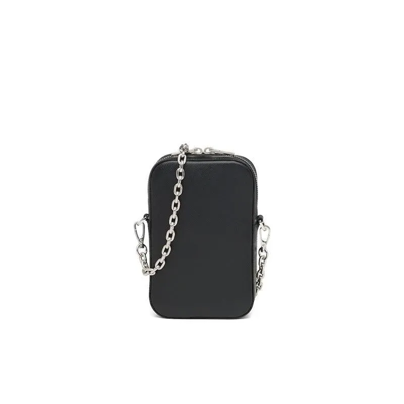 PRADA(プラダ) サフィアーノレザー ミニバッグ ブラック
