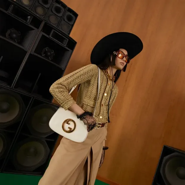 GUCCI (グッチ) 〔グッチ ブロンディ〕ショルダーバッグ